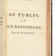 DIDEROT, Denis (1713-1784) - Сейчас на аукционе