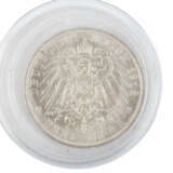 Dt. Kaiserreich - Kleinkonvolut mit 6 Münzen, - Foto 3