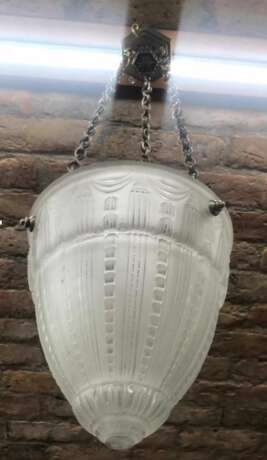 Art Deco Chandelier Glas 20th century - Foto 1