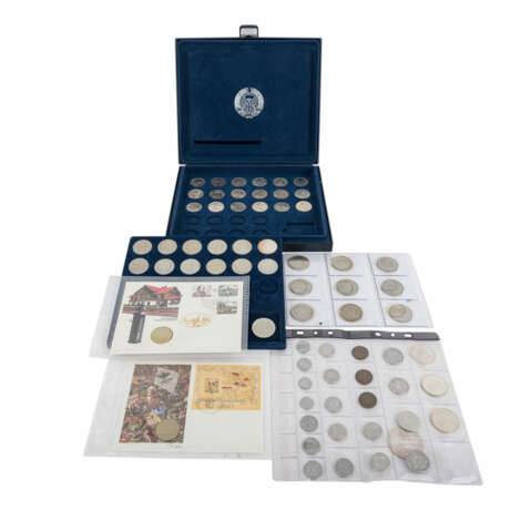 DDR - Gedenkmünzen-Sammlung mit unter anderem - фото 1
