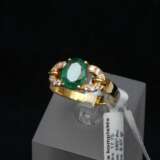 Gold jewelry set with emeralds Gold Other style 21th century - photo 8