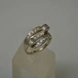 Gold ring with diamonds in the shape of a torus Gold Other style Mid-20th century - photo 3