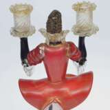 Bougeoir figurine en verre de Murano Verre Early 20th century - photo 4