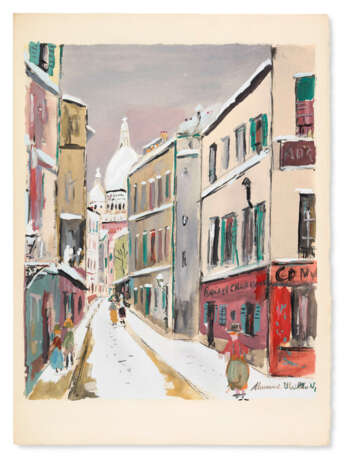 UTRILLO, Maurice (1883-1955) et Jean VERTEX (1904-1971, Jean-Marie Sau, dit) - photo 1