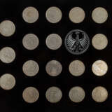 BRD / SILBERADLER - Sammlung von 73 x 5 DM Münzen, - фото 3