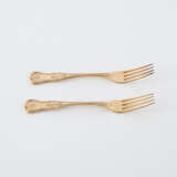 VERMEIL SILVER FRUIT CUTLERY FOR ELEVEN PEOPLE - photo 2