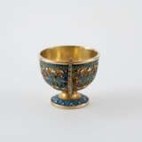 Sazikov. SILVER CHARKA WITH CLOISONÉ DECOR - photo 2