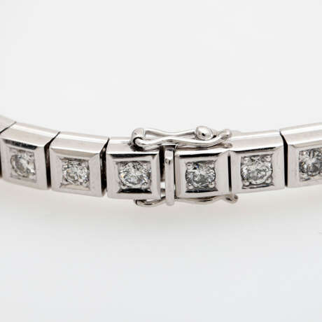 Armband m. Brillanten zusammen ca. 2,82ct - Foto 5