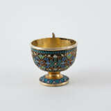 Sazikov. SILVER CHARKA WITH CLOISONÉ DECOR - photo 4