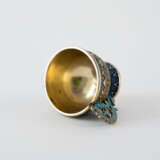 Sazikov. SILVER CHARKA WITH CLOISONÉ DECOR - photo 5