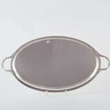 Barker Brothers Silver Ltd. SILVER OVAL TRAY WITH GADROONED RIM - photo 2