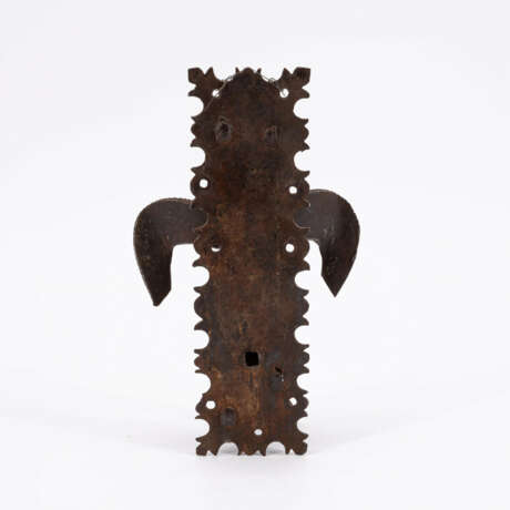 Presumably Spain. LARGE IRON DOOR KNOCKER WITH BIRD - фото 3