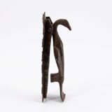 Presumably Spain. LARGE IRON DOOR KNOCKER WITH BIRD - photo 4