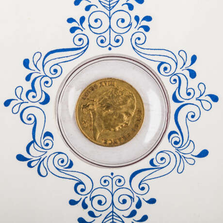 Frankreich - Ludwig XVIII, 2 x 20 Francs, - Foto 2