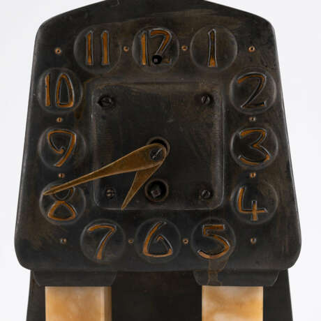 Stolberg smelting works. MULTI MEDIA ART DECO TABLE CLOCK - photo 5