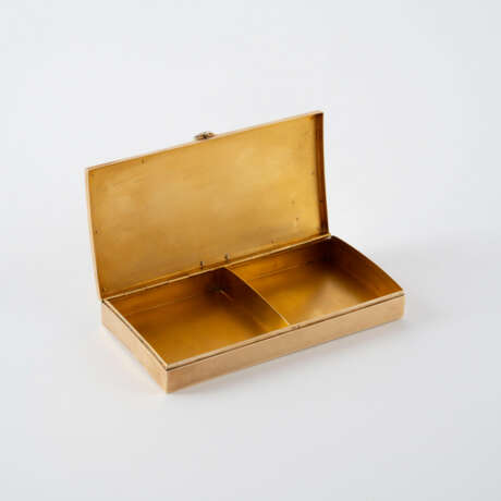 RECTANGULAR GOLD ART DECO STYLE BOX - photo 5