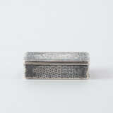 Presumably France. RECTANGULAR SILVER BOX WITH CHILDREN PLAYING - photo 3