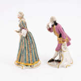 Nymphenburg. PORCELAIN ISABELLA AND OCTAVIO FROM THE 'COMMEDIA DELL'ARTE' - photo 2