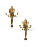 Декор. France. PAIR OF BRONZE APPLIQUES EMPIRE AUX VICTOIRES