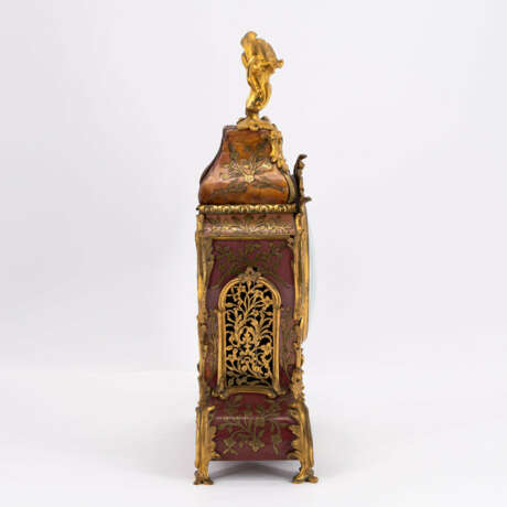 J. Robert & Fils et Cie. HORN PENDULUM ON CONSOLE - photo 4