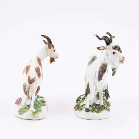 Meissen. PORCELAIN FIGURINE OF A GOAT AND BILLY GOAT - фото 4