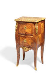 Louis Péridiez. SMALL MULTI MEDIA PILLAR CHEST LOUIS XV