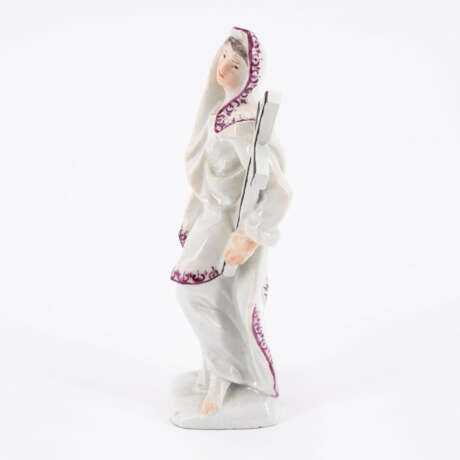 Meissen. SMALL PORCELAIN FIGURINE OF AN ALLEGORY "THE FAITH" - фото 2