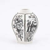 Meissen. PORCELAIN TEA CADDY WITH SILVER CHINESE - photo 6