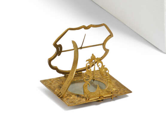 Andreas Vogler. BRASS EQUATORIAL SUNDIAL - photo 1