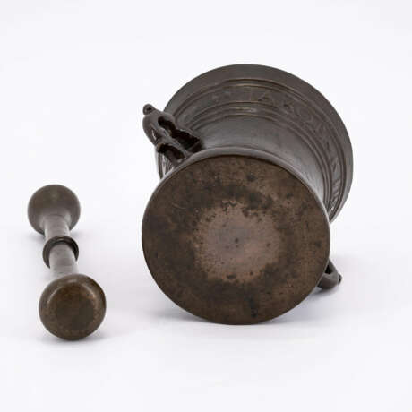 Niederlande oder Niederrhein. BRONZE MORTAR AND PESTLE - фото 6