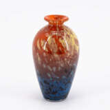 Charles Schneider, Charles. "Schneider".. SMALL GLASS BALUSTER VASE "JADES" - photo 3