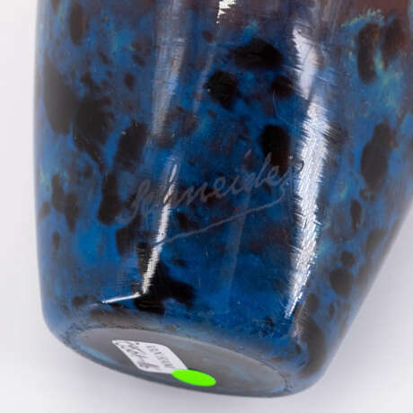 Charles Schneider, Charles. "Schneider".. SMALL GLASS BALUSTER VASE "JADES" - photo 7