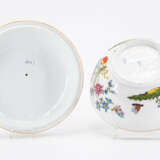 Meissen. LARGE PORCELAIN TUREEN WITH BUTTERFLY DECOR - photo 5