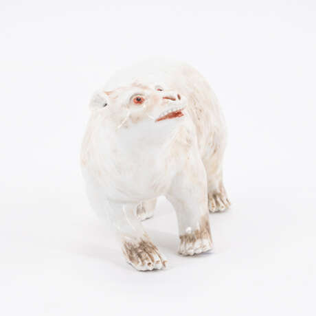 Meissen. PORCELAIN FIGURINE OF A POLAR BEAR - фото 4