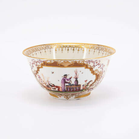 Meissen. PORCELAIN SLOP BOWL WITH CHINOISERIES - фото 3