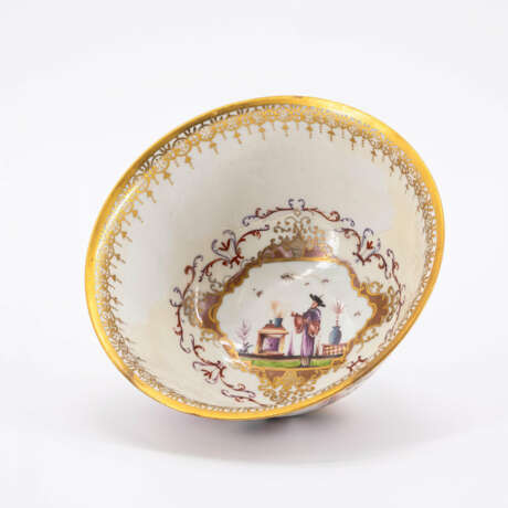 Meissen. PORCELAIN SLOP BOWL WITH CHINOISERIES - фото 5