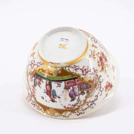 Meissen. PORCELAIN SLOP BOWL WITH CHINOISERIES - фото 6