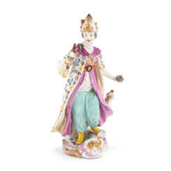 Meissen. PORCELAIN FIGURINE OF THE ALLEGORY ASIA