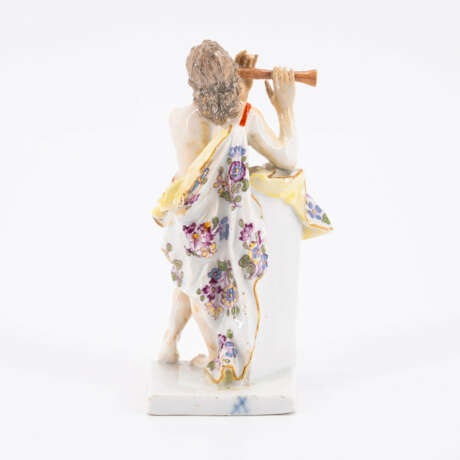 Meissen. SMALL FIGURINE OF A FLUTE PLAYER - photo 3