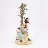 Meissen. EXCEPTIONAL PORCELAIN MUSICIAN ENSEMBLE AT THE TREE - photo 4