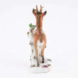 Meissen. PORCELAIN FIGURINE OF A DEER - photo 3