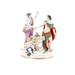 Meissen. PORCELAIN ALLEGORY "DIE TREUE"