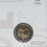 San Marino - 12 x 2 Euro aus 2008/17, - фото 4