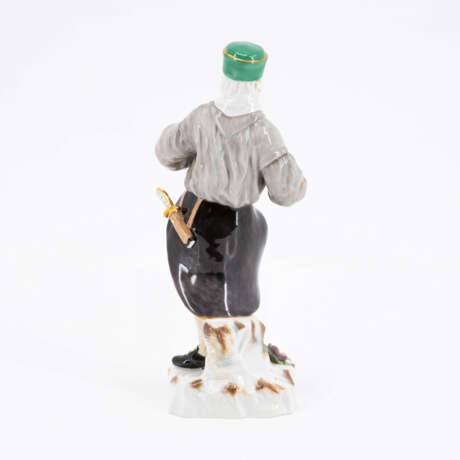 Meissen. PORCELAIN FIGURINE OF A MINER WITH A DIVINING ROD - фото 3