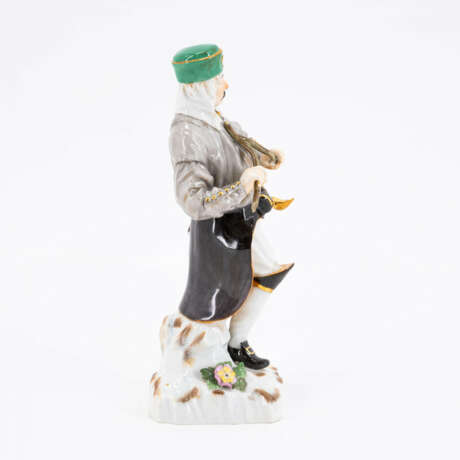 Meissen. PORCELAIN FIGURINE OF A MINER WITH A DIVINING ROD - фото 4