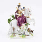 Meissen. PORCELAIN FIGURINE OF EUROPA ON HORSEBACK - photo 4