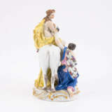 Meissen. PORCELAIN FIGURINE OF EUROPA ON THE BULL - фото 4