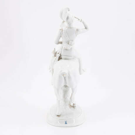 Meissen. PORCELAIN CUIRASSIER ON HORSEBACK - фото 4