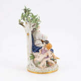 Meissen. PORCELAIN LUTE PLAYER AT A TREE AS ALLEGORY OF THE MUSIC - фото 4