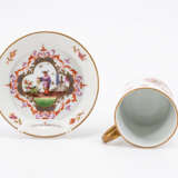 Meissen. Tasse und Untertasse mit Chinoiserien - Foto 5